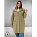 Kaffe Curve Regen Parka Sofia Dusky Green